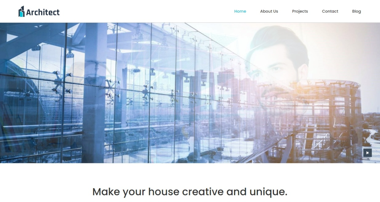 Architect Website Theme