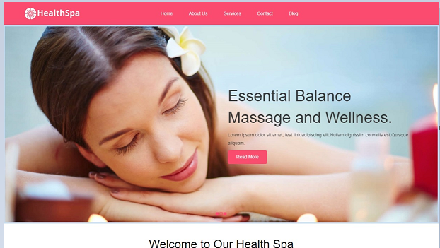 Health Spa Salon Theme